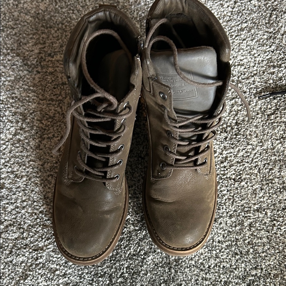 Brown Leather Men's Boots